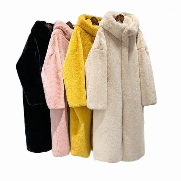2021 new women winter warm faux fur coat thick women long coat pure color hooded warm fur b0531, Black
2021 new women winter warm faux fur coat thick women long coat pure color hooded warm fur b0531, Black