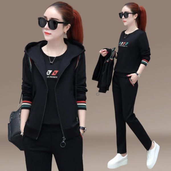ogdbk autumn vest sweater vest sweater long set for korean 2020 new women style three-piece sleeve fashion large size leisure sports suit fa, Gray
ogdbk autumn vest sweater vest sweater long set for korean 2020 new women style three-piece sleeve fashion large size leisure sports suit fa, Gray