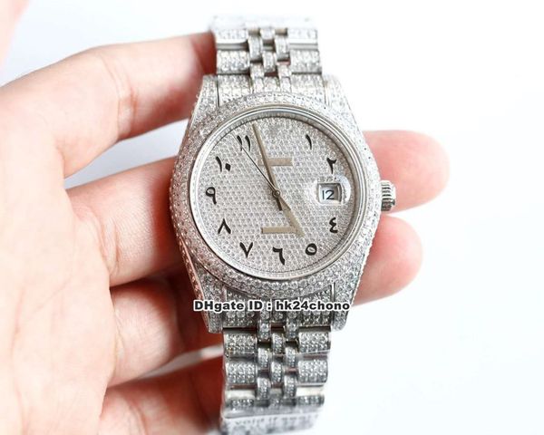 2020 9 styles 41mm 126300 full diamond steel cal.3255 autoamtic mens watch diamonds arabic dial diamond bracelet gents watches, Slivery;brown
2020 9 styles 41mm 126300 full diamond steel cal.3255 autoamtic mens watch diamonds arabic dial diamond bracelet gents watches, Slivery;brown