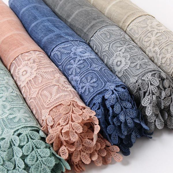 Popular tie-dye small square scarf long scarf lace edge patchwork cotton linen shawl hijab bandana, Blue;gray
Popular tie-dye small square scarf long scarf lace edge patchwork cotton linen shawl hijab bandana, Blue;gray