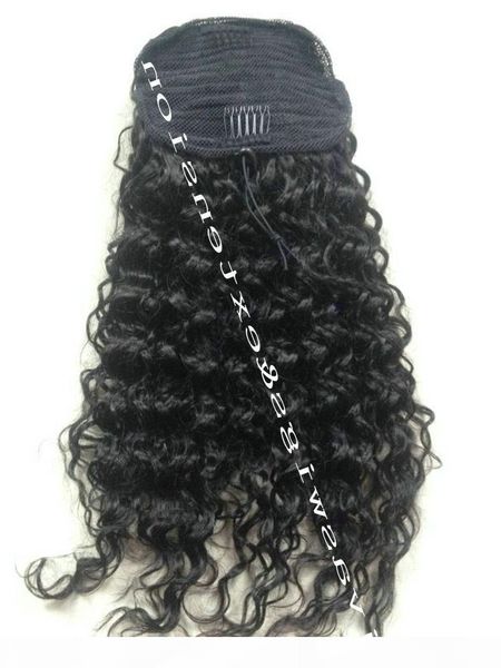 long deep curly ponytail human hair clip in black weave braid ponytail brazilian hair piece 140g
long deep curly ponytail human hair clip in black weave braid ponytail brazilian hair piece 140g