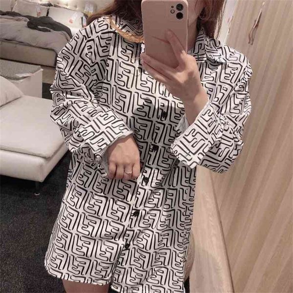 large women's spring new shirt european alphabet single row button versatile minority shirt women's sunscreen, White
large women's spring new shirt european alphabet single row button versatile minority shirt women's sunscreen, White