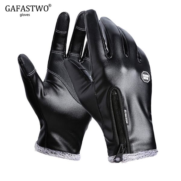 winter men leather gloves women fashion black touch screen waterproof velvet warm ladies windproof non-slip full finger gloves y200110, Blue;gray
winter men leather gloves women fashion black touch screen waterproof velvet warm ladies windproof non-slip full finger gloves y200110, Blue;gray