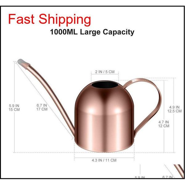 yardwe 1000ml stainless steel watering can indoor plants succulents long spout watering pot for home garden o qylmnx dh_seller2010
yardwe 1000ml stainless steel watering can indoor plants succulents long spout watering pot for home garden o qylmnx dh_seller2010