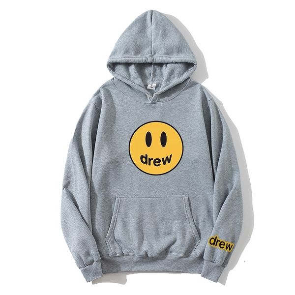 hip sale hop hooded men's and women's sports trendy drew house smiling face printed sweater, White;black
hip sale hop hooded men's and women's sports trendy drew house smiling face printed sweater, White;black