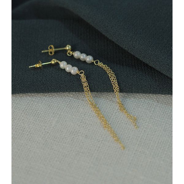 yeajewel hand made three pearl tassel long earrings temperament lady earrings earrings 925 sterling silver tide 90765, Golden
yeajewel hand made three pearl tassel long earrings temperament lady earrings earrings 925 sterling silver tide 90765, Golden