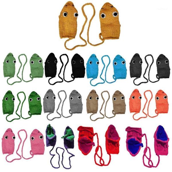 winter crochet knitted gloves cute cartoon frog mouth eyes windproof warm ski full finger mittens with string1, Blue;gray
winter crochet knitted gloves cute cartoon frog mouth eyes windproof warm ski full finger mittens with string1, Blue;gray
