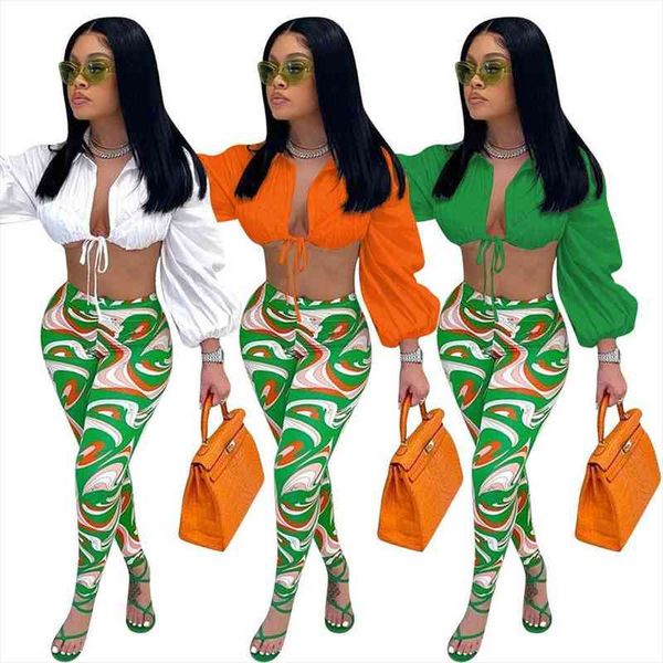 casual women tracksuit two piece set shirt and long pants print matching set streetwear clothes for women outfit, White
casual women tracksuit two piece set shirt and long pants print matching set streetwear clothes for women outfit, White
