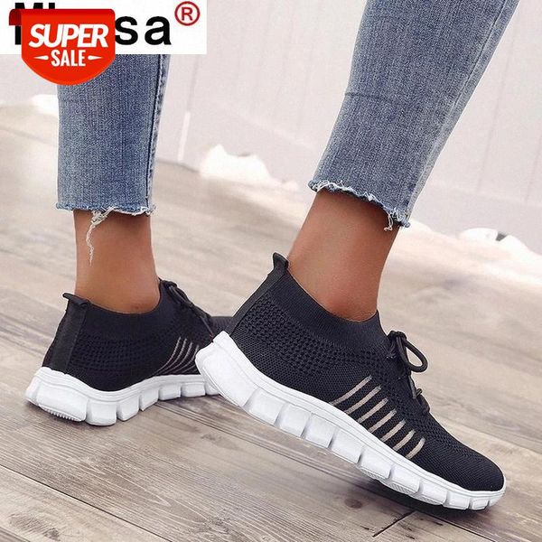 2020 fashion socks casual shoes woman vulcanized shoes breathable comfortable women walking lace up woman mesh sneakers #ni3p
2020 fashion socks casual shoes woman vulcanized shoes breathable comfortable women walking lace up woman mesh sneakers #ni3p