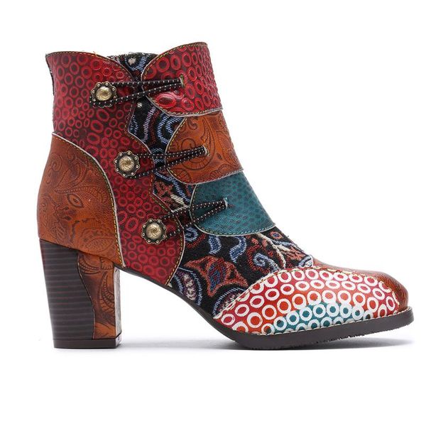 boots handmade leather stitching women's shoes jacquard four seasons classic fashion comfortable short, Black
boots handmade leather stitching women's shoes jacquard four seasons classic fashion comfortable short, Black