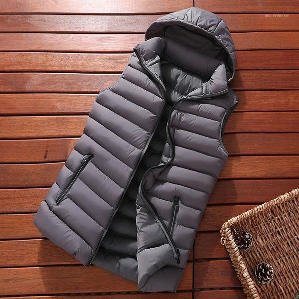 men's vests 8xl plus size winter hooded sleeveless jacket men waistcoat 2021 puffer vest cotton-padded coat male jackets1, Black;white
men's vests 8xl plus size winter hooded sleeveless jacket men waistcoat 2021 puffer vest cotton-padded coat male jackets1, Black;white
