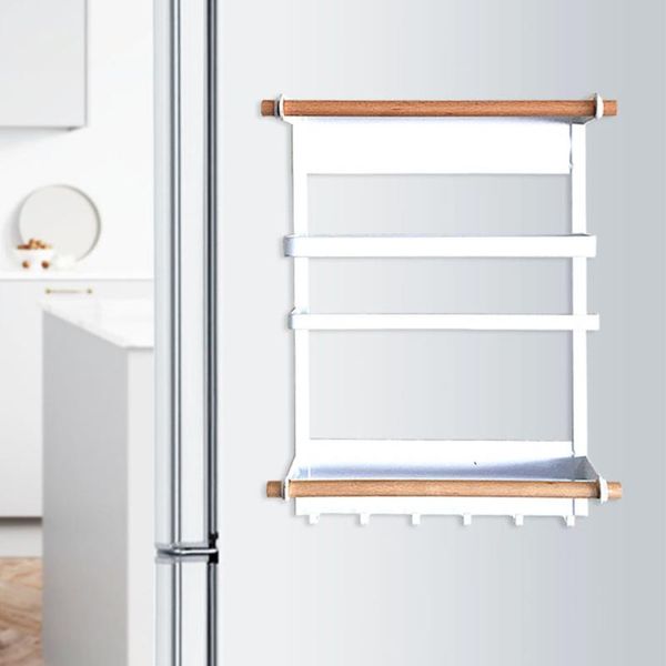 hooks & rails kitchen storage rack iron towel jars magnetic organizer multi use paper fridge holder rustproof refrigerator side shelf
hooks & rails kitchen storage rack iron towel jars magnetic organizer multi use paper fridge holder rustproof refrigerator side shelf