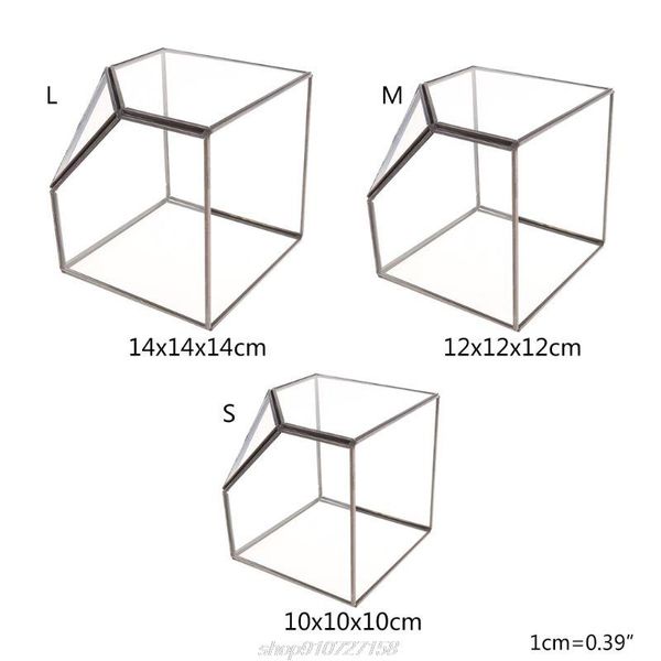 modern glass terrarium storage box clear glass geometric terrarium succulent plant display box decorative candle d16 20 dropship, Pink;blue
modern glass terrarium storage box clear glass geometric terrarium succulent plant display box decorative candle d16 20 dropship, Pink;blue