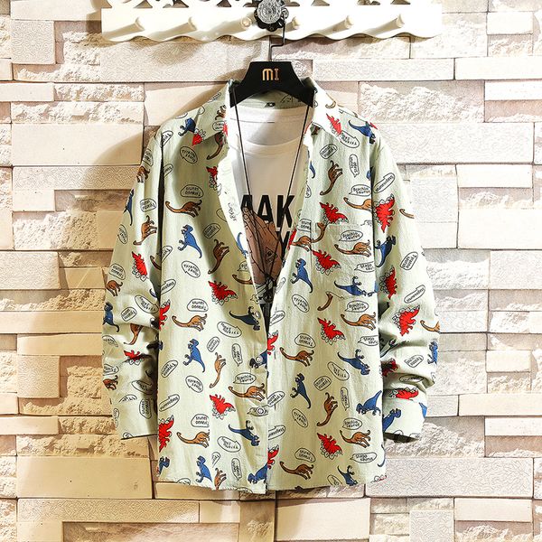 2021 brand spring autumn long sleeves new print korea style shirt for men's harajuku clothing duhu, White;black
2021 brand spring autumn long sleeves new print korea style shirt for men's harajuku clothing duhu, White;black