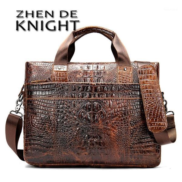 bag for men's briefcase genuine leather office satchel bag men's crocodile pattern portable tote for document bags 55551
bag for men's briefcase genuine leather office satchel bag men's crocodile pattern portable tote for document bags 55551