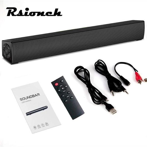 20w pc soundbar wired & wireless mini sound bar rechargeable bluetooth speakers portable stereo with remote control support aux
20w pc soundbar wired & wireless mini sound bar rechargeable bluetooth speakers portable stereo with remote control support aux