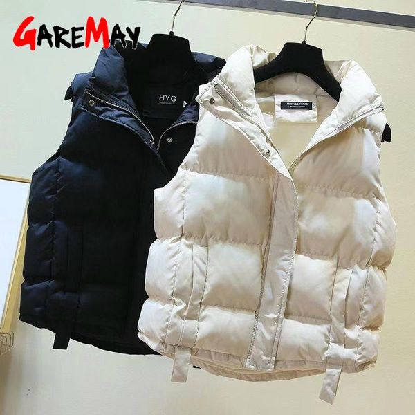 bread clothing vest female autumn and winter 2020 new korean version wearing loose down cotton vest down women outerwear, Black;white
bread clothing vest female autumn and winter 2020 new korean version wearing loose down cotton vest down women outerwear, Black;white