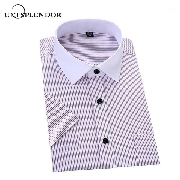men striped shirts short sleeve summer men's shirt solid soft business man working shirt homme cotton plus size yn104921, White;black
men striped shirts short sleeve summer men's shirt solid soft business man working shirt homme cotton plus size yn104921, White;black