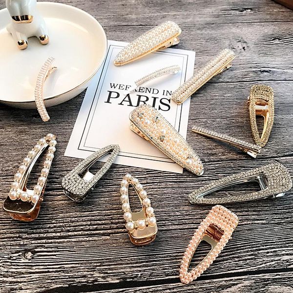 hair accessories blingbling metal rhinestone pearl hairpins duckbill clip for women geometric clips barrettes hairgrip
hair accessories blingbling metal rhinestone pearl hairpins duckbill clip for women geometric clips barrettes hairgrip