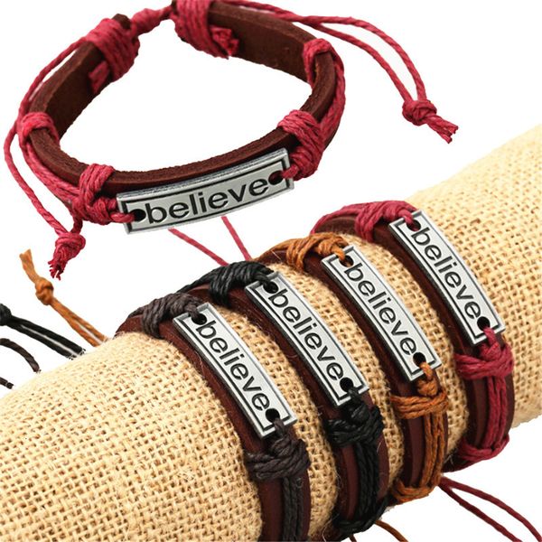 charm braided 4 styles cross bracelet bible believe urban jewelry handmade black genuine leather adjustable wristband re
charm braided 4 styles cross bracelet bible believe urban jewelry handmade black genuine leather adjustable wristband re