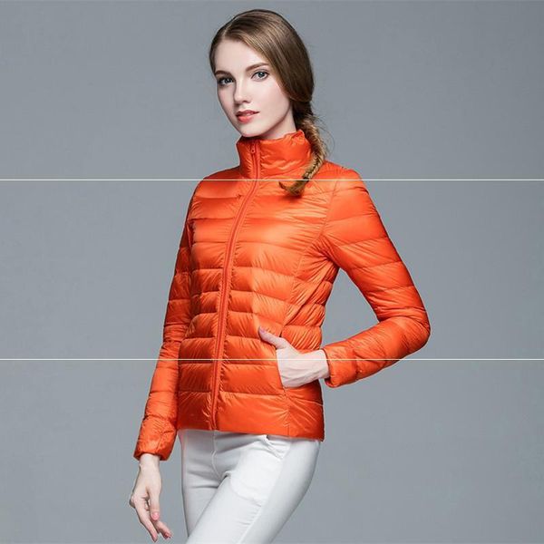 2020 autumn and winter new lightweight slim down women's large stand collar short jacket off season, Black
2020 autumn and winter new lightweight slim down women's large stand collar short jacket off season, Black