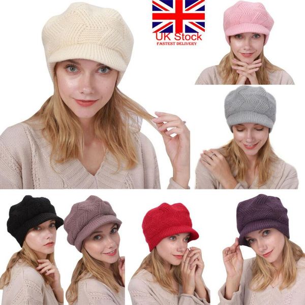 berets women ladies winter warmer knitted crochet slouch baggy beanie hat ski beret cap, Blue;gray
berets women ladies winter warmer knitted crochet slouch baggy beanie hat ski beret cap, Blue;gray