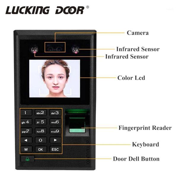 2.8inch facial face door access control system kit biometric fingerprint attendance usb password electric locks x102-s1
2.8inch facial face door access control system kit biometric fingerprint attendance usb password electric locks x102-s1