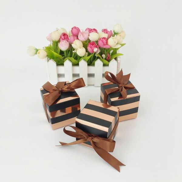 rose gold black stripes candy square cardboard packaging with silk ribbon wedding favors gift box supplies dhd2504
rose gold black stripes candy square cardboard packaging with silk ribbon wedding favors gift box supplies dhd2504