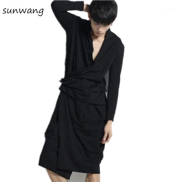 men's trench coats harajuku gothic european designer long black mens coat men windbreaker overcoat jackets and abrigo largo hombre1, Tan;black
men's trench coats harajuku gothic european designer long black mens coat men windbreaker overcoat jackets and abrigo largo hombre1, Tan;black