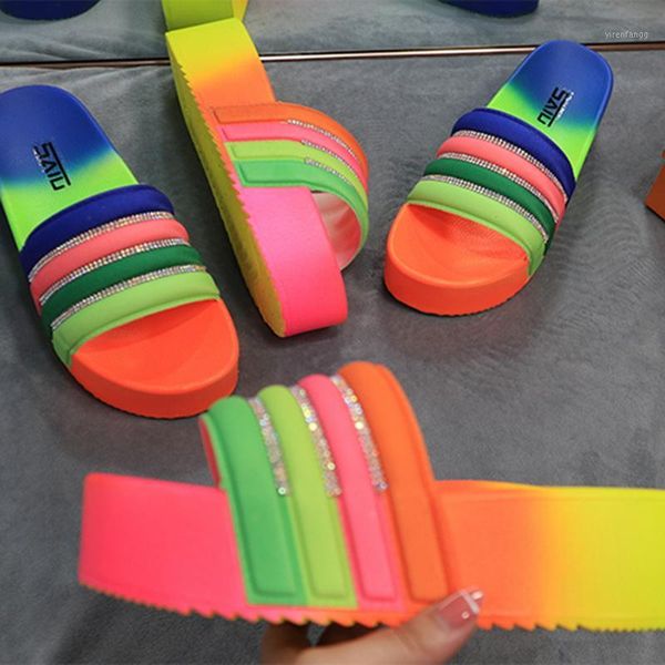 2020 womens slippers summer slippers glitter bling slide flat slipper shoes low heel comfortable breathable bling sandals1, Black
2020 womens slippers summer slippers glitter bling slide flat slipper shoes low heel comfortable breathable bling sandals1, Black