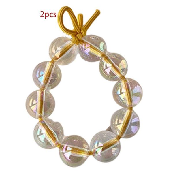 hair accessories 2pcs shiny colorful ties clear bubble beaded kewelry scrunchies rubber rope j78e
hair accessories 2pcs shiny colorful ties clear bubble beaded kewelry scrunchies rubber rope j78e
