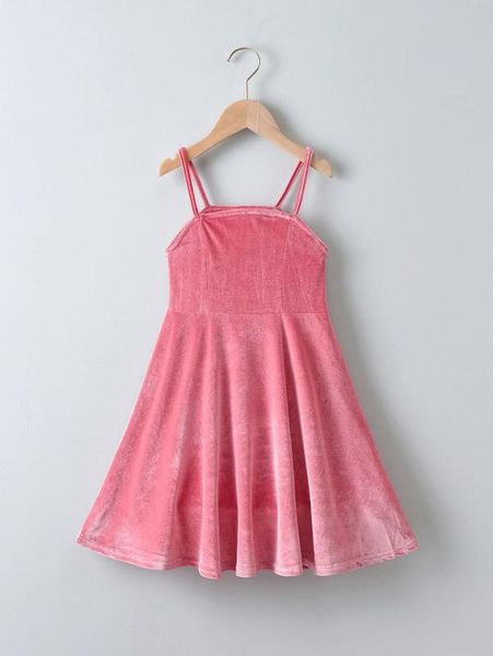 girls solid velvet cami dress she, Red;yellow
girls solid velvet cami dress she, Red;yellow