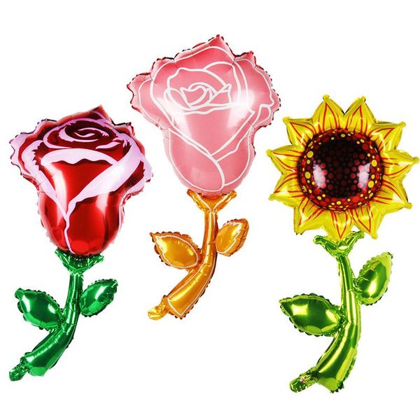1pcs rose sunflower foil balloons for wedding decoration big pink red rose flower balloon engagement ballon valentines day wmtgmt xhlove
1pcs rose sunflower foil balloons for wedding decoration big pink red rose flower balloon engagement ballon valentines day wmtgmt xhlove