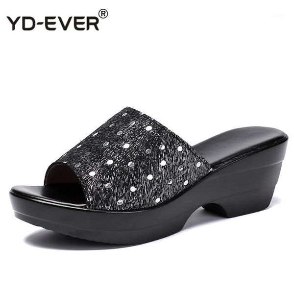 women slipper's ladies summer slippers genuine leather shoes women high heels fashion wedges summer shoes1, Black
women slipper's ladies summer slippers genuine leather shoes women high heels fashion wedges summer shoes1, Black