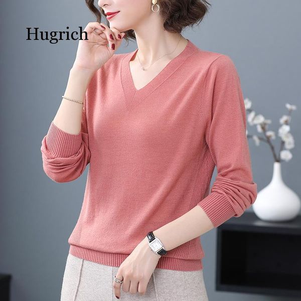 women's sweaters 2021 autumn winter v-neck long sleeve women solid color knitting ladies blue pullovers thin casual cotton wool, White;black
women's sweaters 2021 autumn winter v-neck long sleeve women solid color knitting ladies blue pullovers thin casual cotton wool, White;black