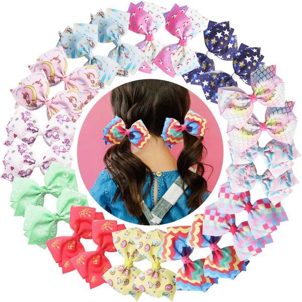 24pcs 4.5inch rainbow grosgrain ribbon alligator clips unicorn bows hair accessories for girls y200710, Slivery;white
24pcs 4.5inch rainbow grosgrain ribbon alligator clips unicorn bows hair accessories for girls y200710, Slivery;white