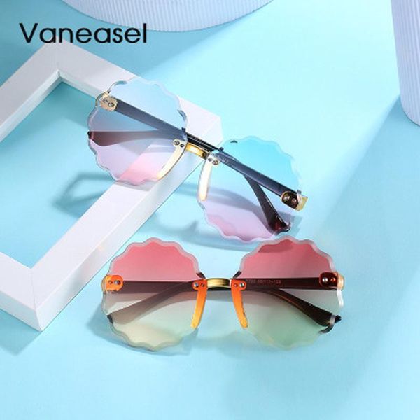 sunglasses rimless round women flower gradient sun glasses female metal frame shades eyewear uv400, White;black
sunglasses rimless round women flower gradient sun glasses female metal frame shades eyewear uv400, White;black