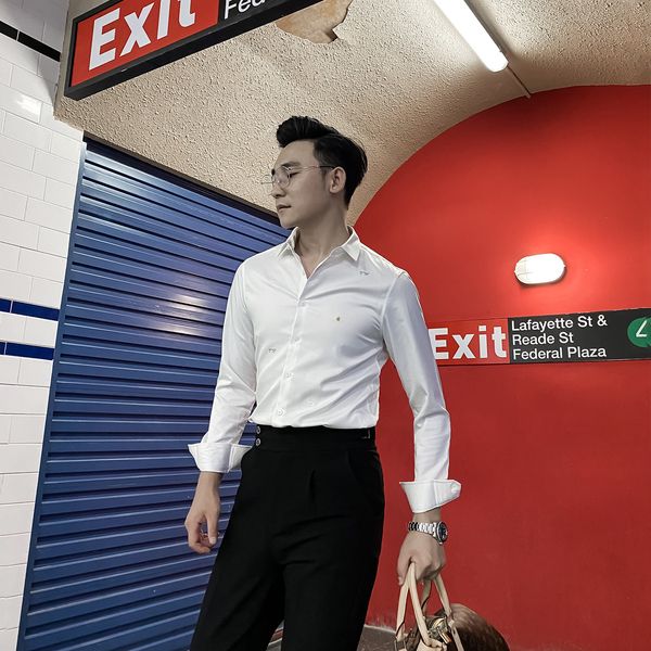 daio ethan korean design autumn winter slim fit solid color embroidered square collar shirt casual wear
daio ethan korean design autumn winter slim fit solid color embroidered square collar shirt casual wear