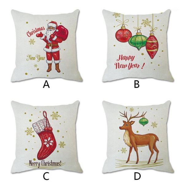pillow christmas cotton linen throw case cushion cover home sofa decor printing bedroom office 9121
pillow christmas cotton linen throw case cushion cover home sofa decor printing bedroom office 9121
