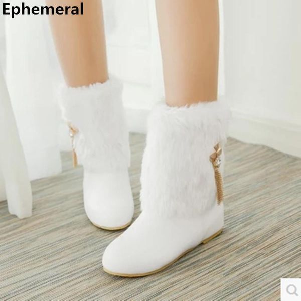 boots fashion snow botas 2021 mid-calf winter short booty big size 34-44 high increasing low heel booties women shoes luxury crystal, Black
boots fashion snow botas 2021 mid-calf winter short booty big size 34-44 high increasing low heel booties women shoes luxury crystal, Black