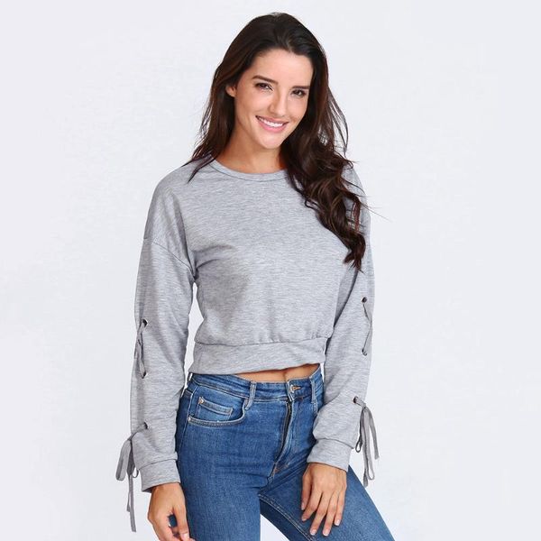 winter thick warm coat women's casual lace up long sleeve pullover crop solid sweatshirt solid sweatshirt cute woman dress, Black
winter thick warm coat women's casual lace up long sleeve pullover crop solid sweatshirt solid sweatshirt cute woman dress, Black