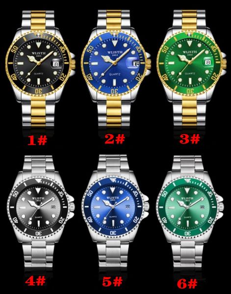 men's fashion steel band watch waterproof black blue green business luminous calendar quartz watch, Slivery;brown
men's fashion steel band watch waterproof black blue green business luminous calendar quartz watch, Slivery;brown
