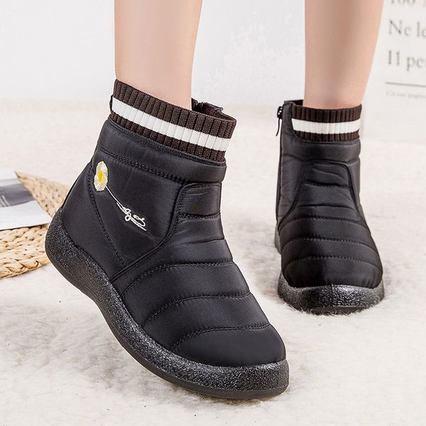 women boots new winter shoes for women ankle boots keep warm waterproof femmes bottes snow footwear winter boots female 201031, Black
women boots new winter shoes for women ankle boots keep warm waterproof femmes bottes snow footwear winter boots female 201031, Black