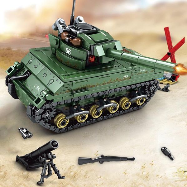 sembo 437pcs военный usa m4 sherman tank строительные блоки для армии ww2 солдат оруж игрушки автомобиля солдата кирпича игрушки дети мальчи
sembo 437pcs военный usa m4 sherman tank строительные блоки для армии ww2 солдат оруж игрушки автомобиля солдата кирпича игрушки дети мальчи
