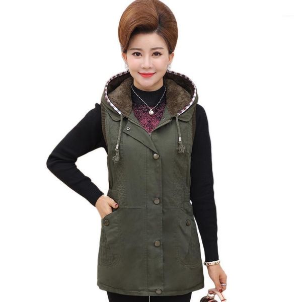 women autumn spring cotton vest waistcoat with velvet casual mother sleeveless jacket coat plus size 5xl hooded outwear f2641, Black;white
women autumn spring cotton vest waistcoat with velvet casual mother sleeveless jacket coat plus size 5xl hooded outwear f2641, Black;white