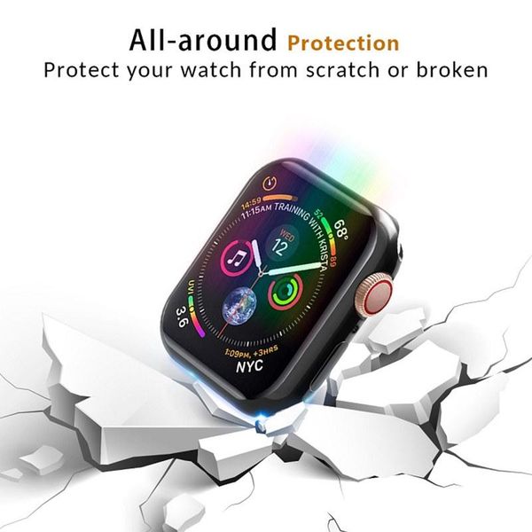 корпус для apple watch series 6/5/4 / se 44 мм 40 мм обложка iwatch 3 42 мм / 38 мм мягкий tpu бампер защитный экран apple watch accessorati, Black;brown
корпус для apple watch series 6/5/4 / se 44 мм 40 мм обложка iwatch 3 42 мм / 38 мм мягкий tpu бампер защитный экран apple watch accessorati, Black;brown