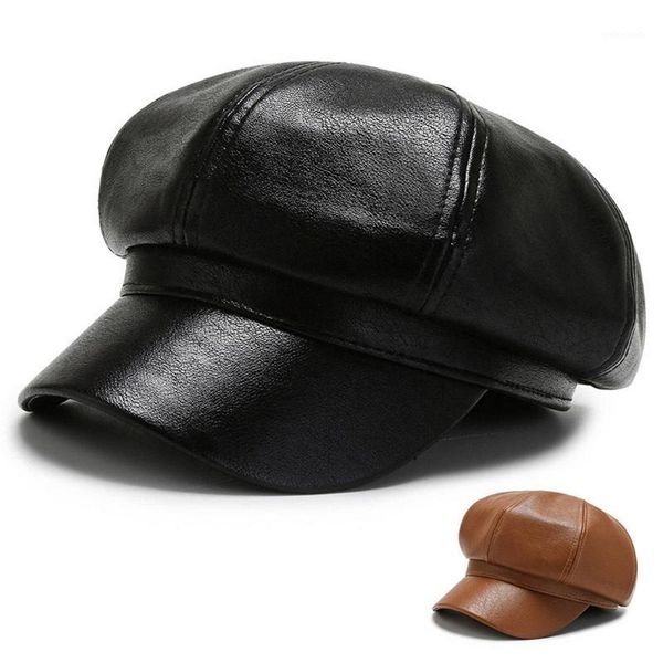 stingy brim hats female sboy caps octagonal hat for women pu material solid color autumn and winter outdoor cool girl fashion1, Blue;gray
stingy brim hats female sboy caps octagonal hat for women pu material solid color autumn and winter outdoor cool girl fashion1, Blue;gray
