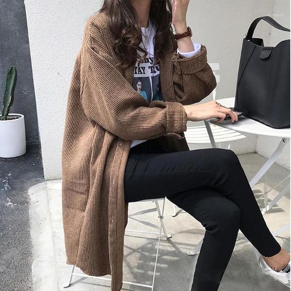 jacket women spring casual corduroy long coat plus size 4xl chaqueta mujer veste femme ceket kurtka bolerko cazadora mujer1, Black;brown
jacket women spring casual corduroy long coat plus size 4xl chaqueta mujer veste femme ceket kurtka bolerko cazadora mujer1, Black;brown