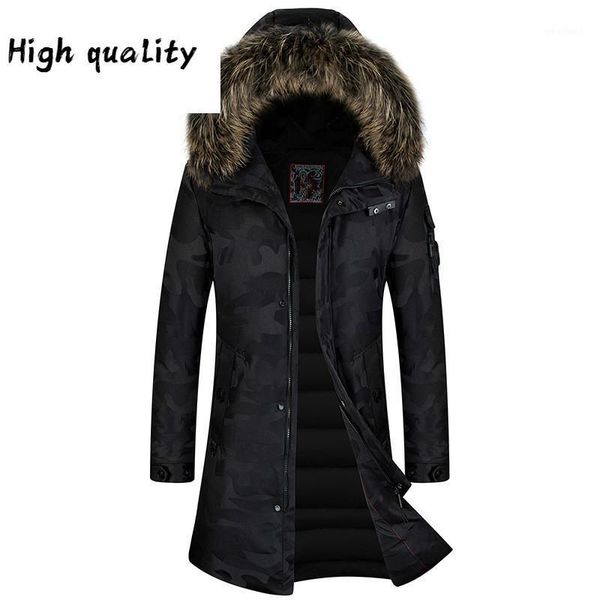 jacket winter men fashions men's duck down jacket racoon fur collar long camouflage red coat casaco masculino1, Black
jacket winter men fashions men's duck down jacket racoon fur collar long camouflage red coat casaco masculino1, Black