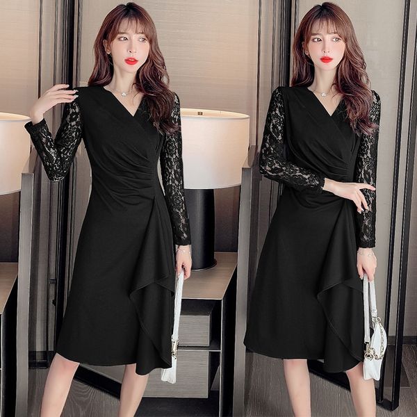 осень 2020 новая мода styleslim подходит и универсальный с закрытием талии и тонкий appearancecareful машина а-линия большие качели платье п, Black;gray
осень 2020 новая мода styleslim подходит и универсальный с закрытием талии и тонкий appearancecareful машина а-линия большие качели платье п, Black;gray